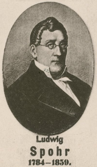 Ludwig Spohr (rytina) od English School