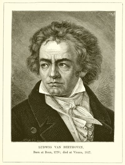 Ludwig van Beethoven od English School