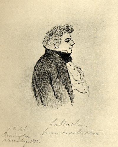 Luigi Lablache (1784-1858) (rytina) od English School