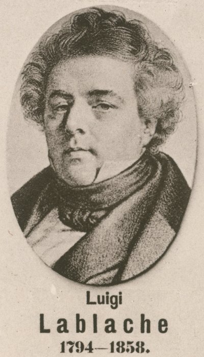 Luigi Lablache (rytina) od English School