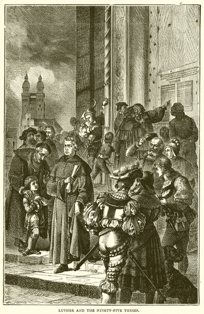 Luther a devadesát pět tezí od English School