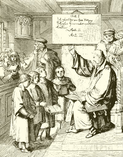 Luther učí děti od English School