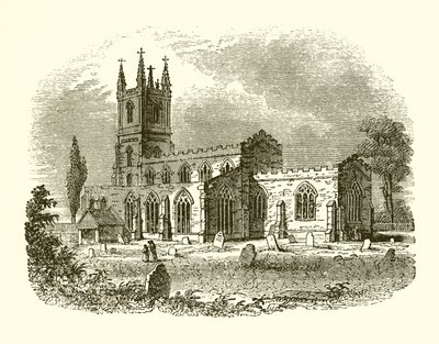 kostel Lutterworth od English School