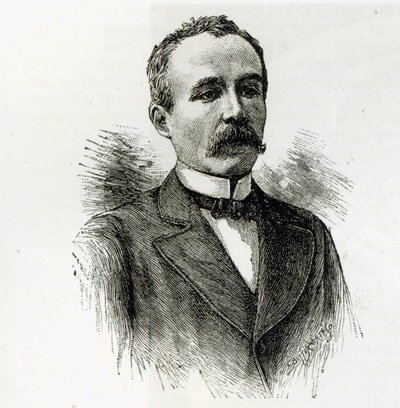 M. Clemenceau, z „Hodiny volného času“, 1891 od English School