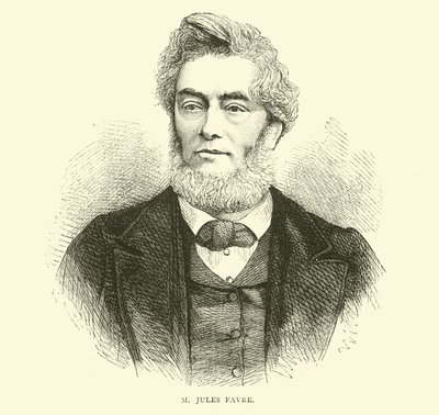 M Jules Favre, září 1870 od English School