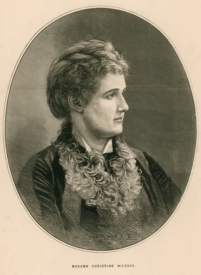 Madam Christine Nilsson (Christina Nillson, hraběnka de Casa Miranda) od English School