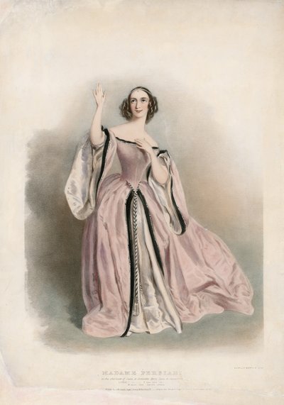 Madame Persiani v Lucia di Lammermoor od English School