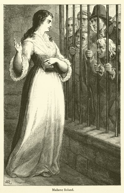 Madame Roland (rytina) od English School