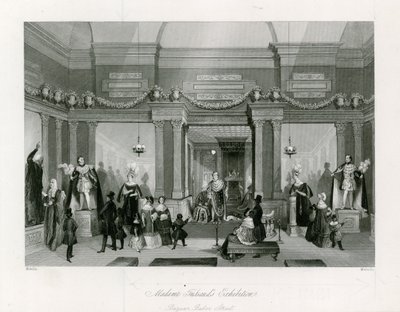 Výstava Madame Tussauds, bazar, Baker Street od English School