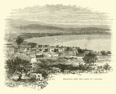 Magdala a Galilejské jezero od English School