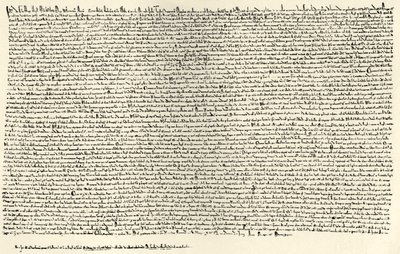 Magna Charta (tuš na pergamenu) od English School