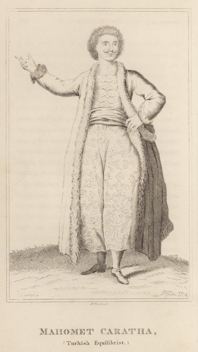 Mahomet Caratha, turecký ekvilibrista od English School