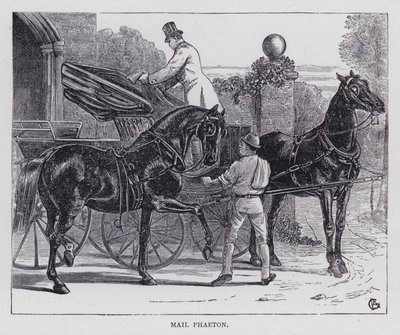 Mail Phaeton (rytina) od English School