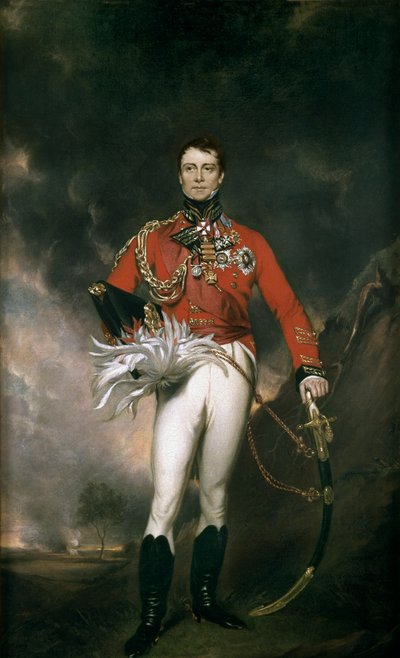 Generálmajor Sir James Kempt, kolem roku 1824 od English School