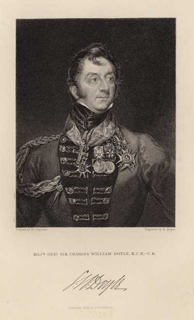 Generálmajor Sir Charles William Doyle od English School