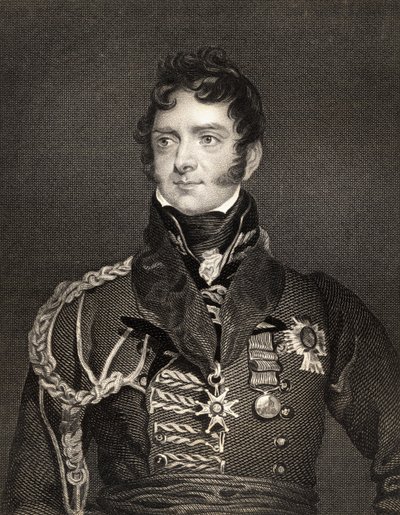 Generálmajor Sir Henry Torrens (1779-1828) (litho) od English School