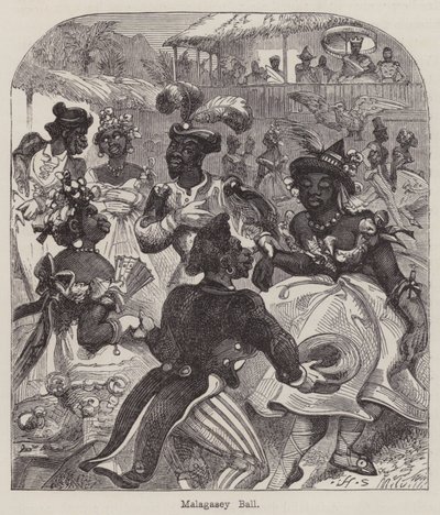 Malagasey Ball (rytina) od English School