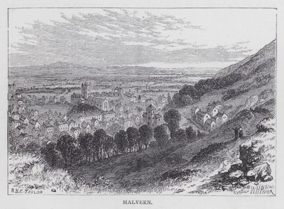 Malvern (rytina) od English School