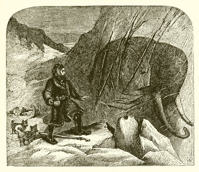 Mamut v ledu od English School
