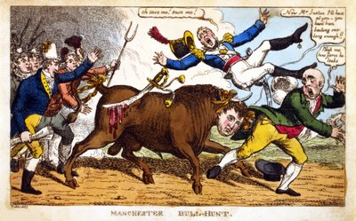 Manchester Bull-Hunt od English School