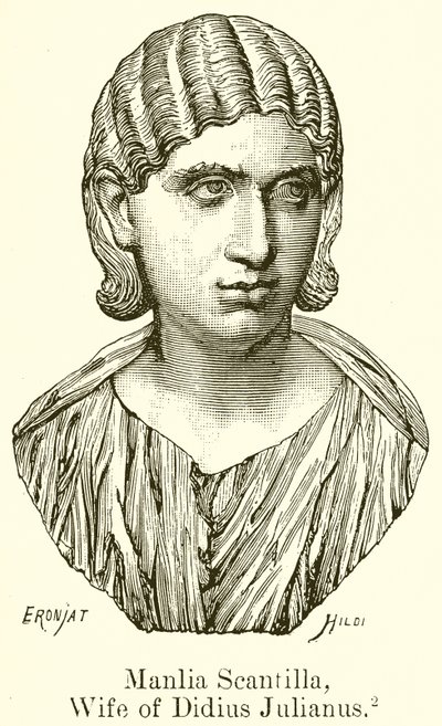 Manlia Scantilla, manželka Didius Julianus od English School