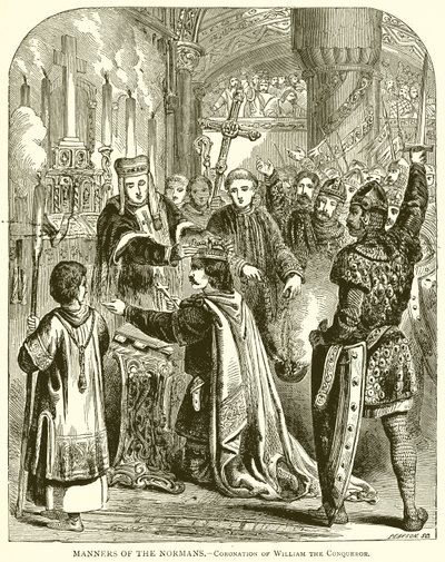 Manners of the Normans.--Korunovace Viléma Dobyvatele od English School