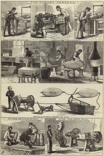 Výroba válečných materiálů v Royal Arsenal od English School