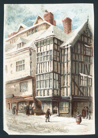 Mardol Head, Shrewsbury, Vánoční přání od English School