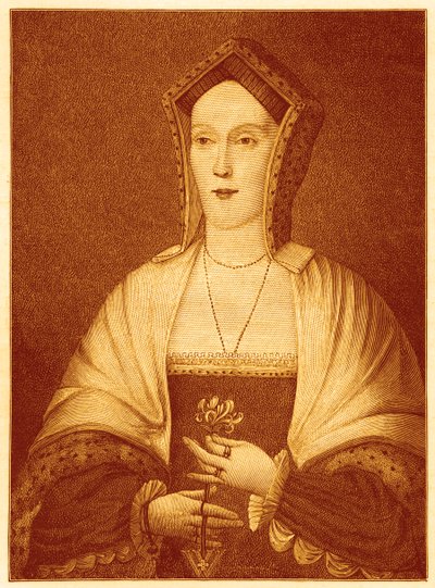 Margaret Pole, hraběnka ze Salisbury, ilustrace pro „Krátkou historii anglického lidu (Vol II)“ od Johna Richarda Greena od English School