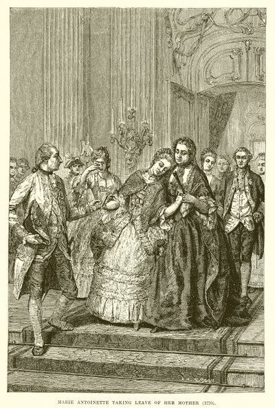 Marie Antoinetta se rozchází se svou matkou od English School