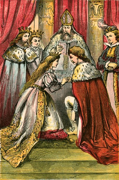 Sňatek markýze a princezny od English School