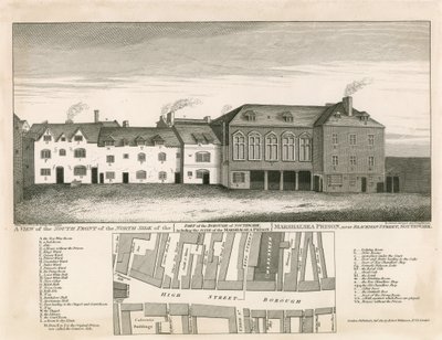 Věznice Marshalsea, Londýn od English School
