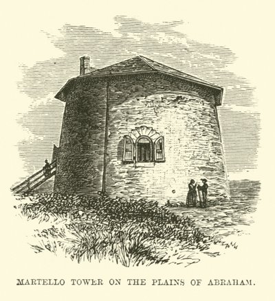 Martello Tower na pláních Abrahama od English School