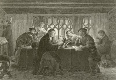 Martin Luther čte Bibli od English School