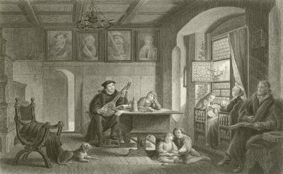 Martin Luther je doma ve Wittenbergu od English School