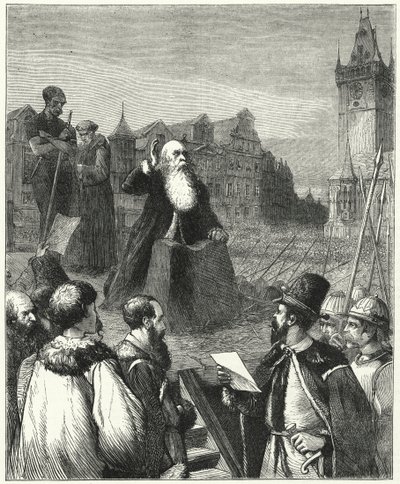 Umučení stavebního barona Wenzela, Praha, 1621 od English School