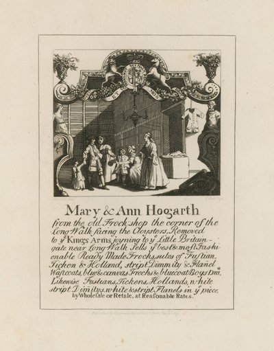 Mary a Ann Hogarthové od English School
