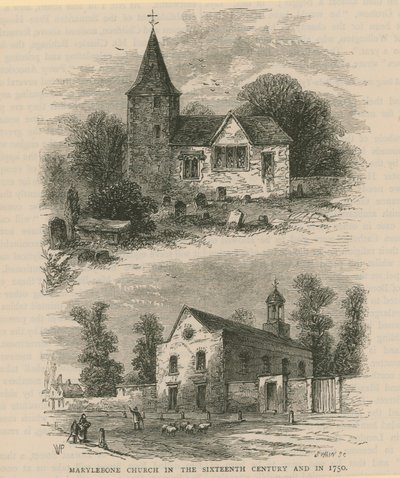 Kostel Marylebone od English School