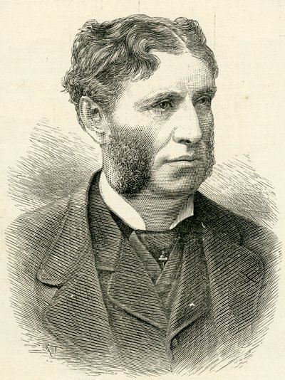 Matthew Arnold (1822-88) z The Illustrated London News 21. dubna 1888 od English School