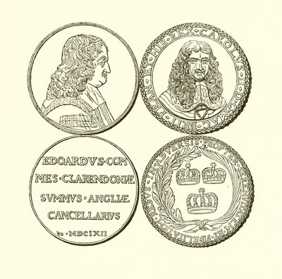 Medal of Clarendon a medaile na památku restaurování od English School