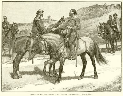 Setkání Garibaldiho a Victora Emmanuela od English School