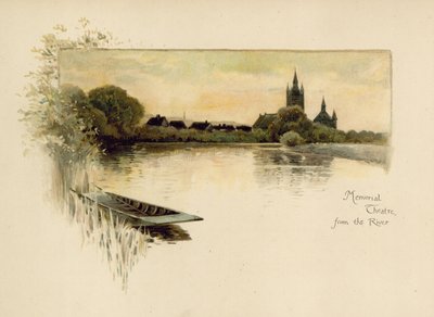 Pamětní divadlo z řeky od English School