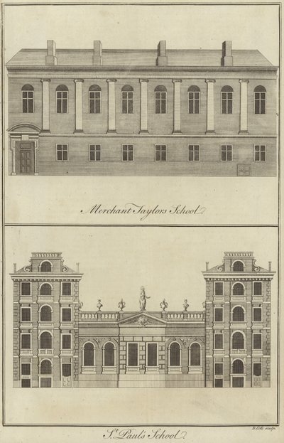 Merchant Taylors School a St Pauls School, Londýn od English School