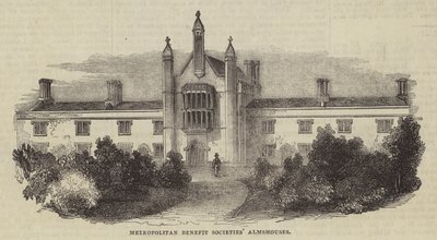 Metropolitní dobročinné společnosti“ Almshouses od English School