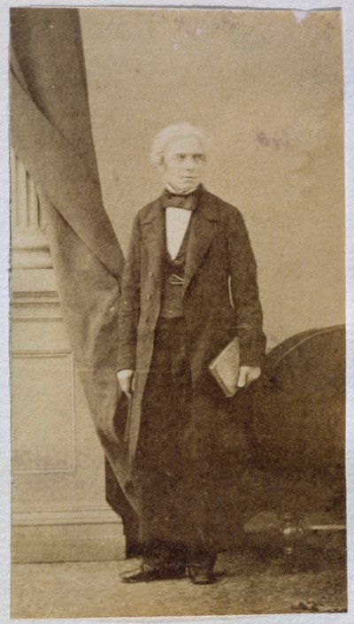 Michael Faraday (1791-1867) (tisk alba) od English School