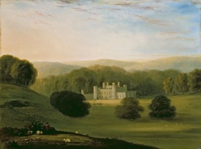 Michelgrove House, Clapham, poblíž Worthingu, Sussex od English School
