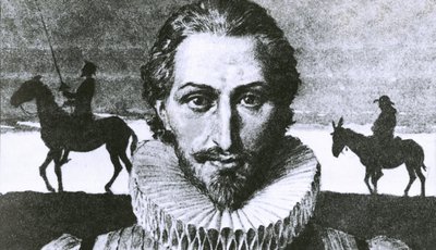 Zástupný obrázek Miguela Cervantese od English School