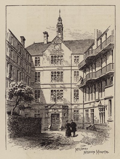 Mildmay Mission Hospital (rytina) od English School