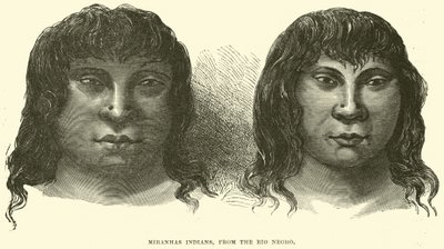 Indiáni z kmene Miranhas, z oblasti Rio Black od English School