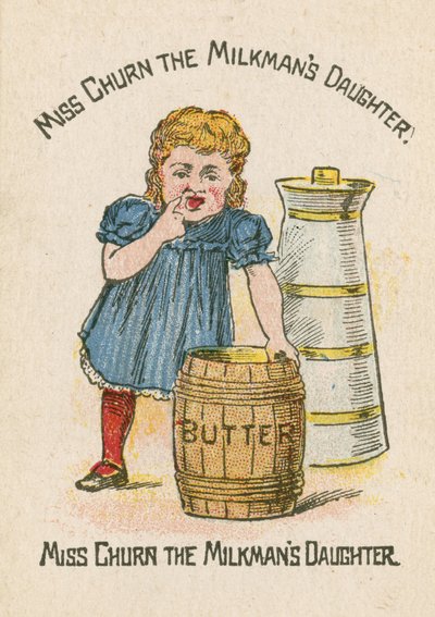 Slečna Churn, dcera Milkmanů od English School